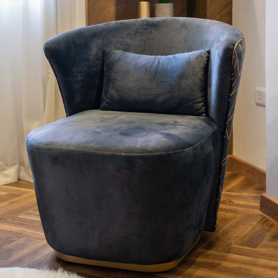 WhatsApp Image 2023-09-19 at 5.50.36 PM ZD Dark armchair - Image 1