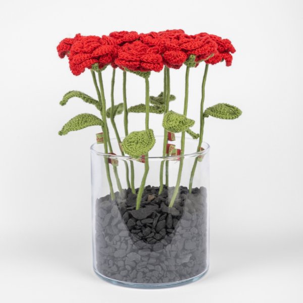 Roses Cylindrical