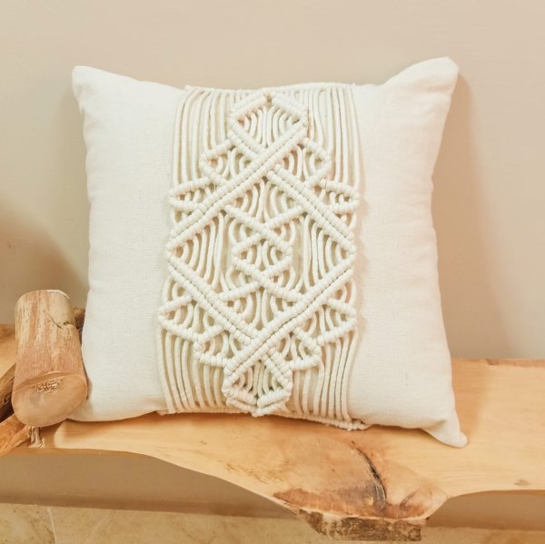 Macrame cushion 5