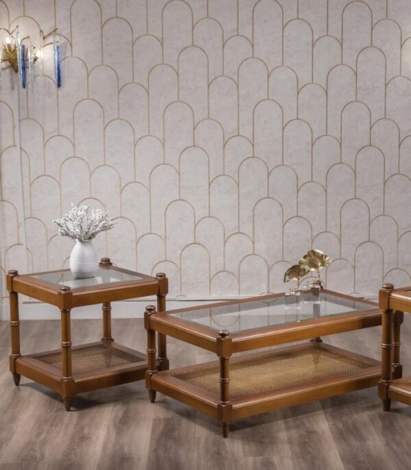 Canne tables set